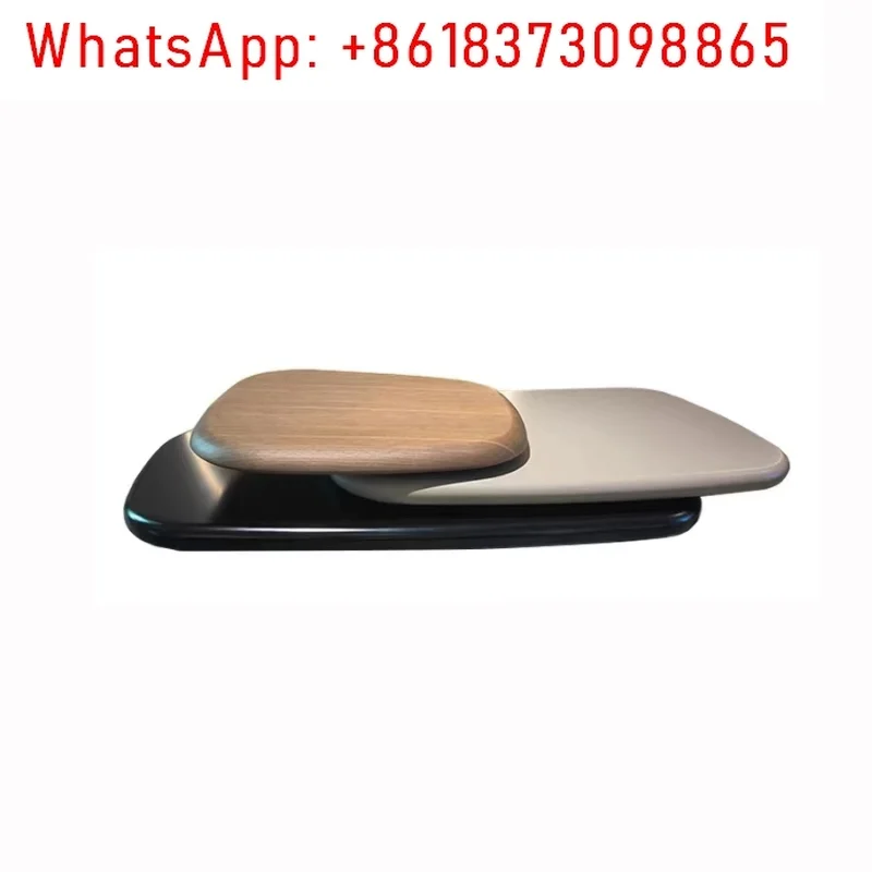 طاولة القهوة الدوارة، فيلا إيطالية بسيطة، طاولة شاي عائمة مبتكرة للشقق الكبيرة، جودة عالية