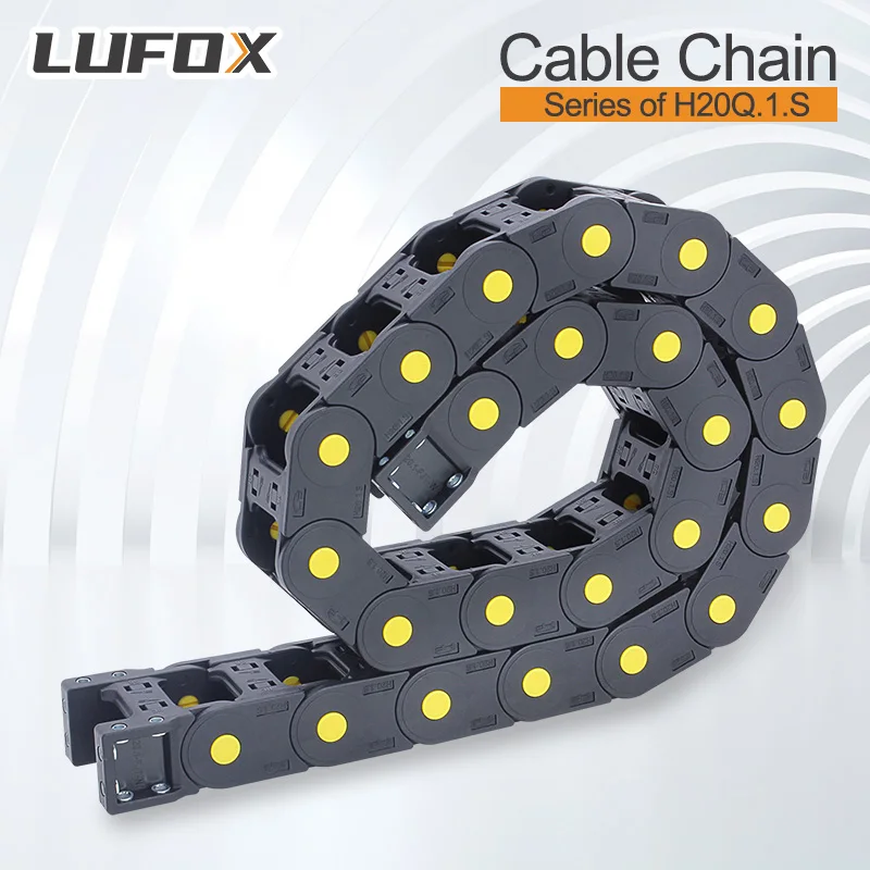 1 Meter High-Grade Bridge-Type Cable Carrier (H20Q.1.S) - Open at Both Sides