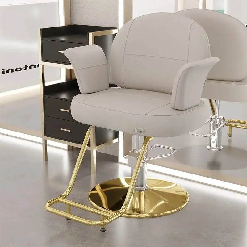 

Professional Barber Chair Salon Mirror Furniture Barber Nail Pedicure Spa Beauty Salons Manicure Chairs Makeup Swivel Cadeira