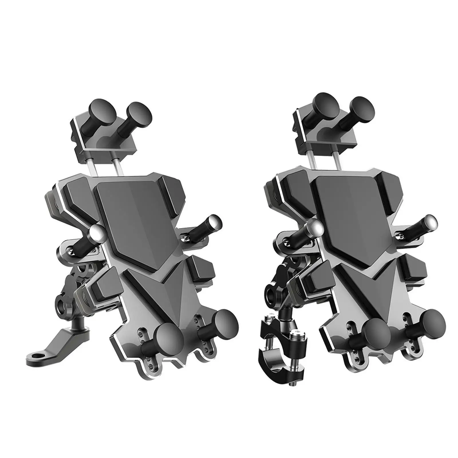 

Motorcycle Phone Mount Scooter Phone Stand Cycling Accessory Adjustable Easy Installation Bike Phone Holder Bicycle Accessories