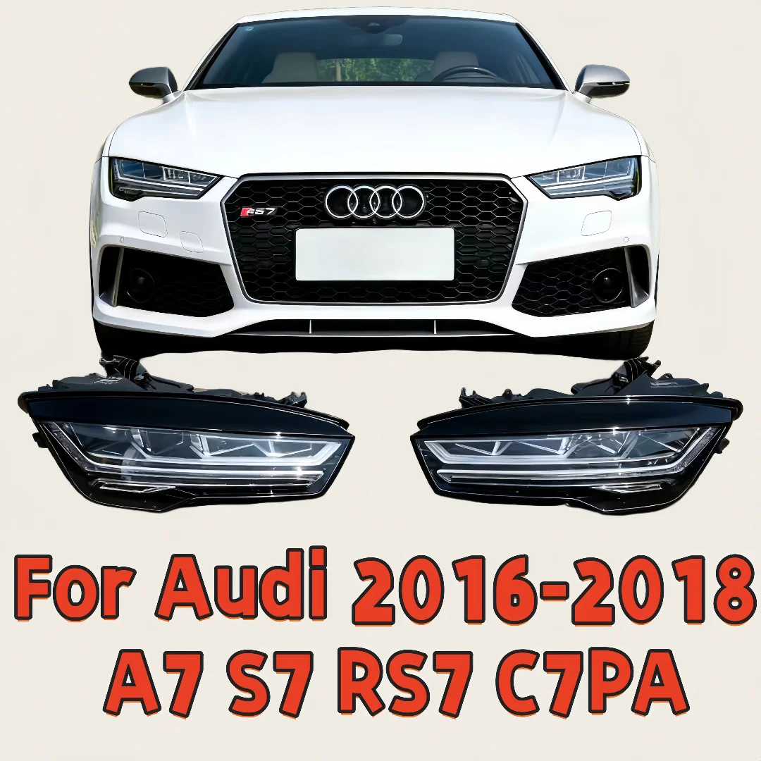 

Подходит для Audi 2016-2018 A7 S7 RS7 C7PA оригинальная светодиодная фара в сборе plug and play