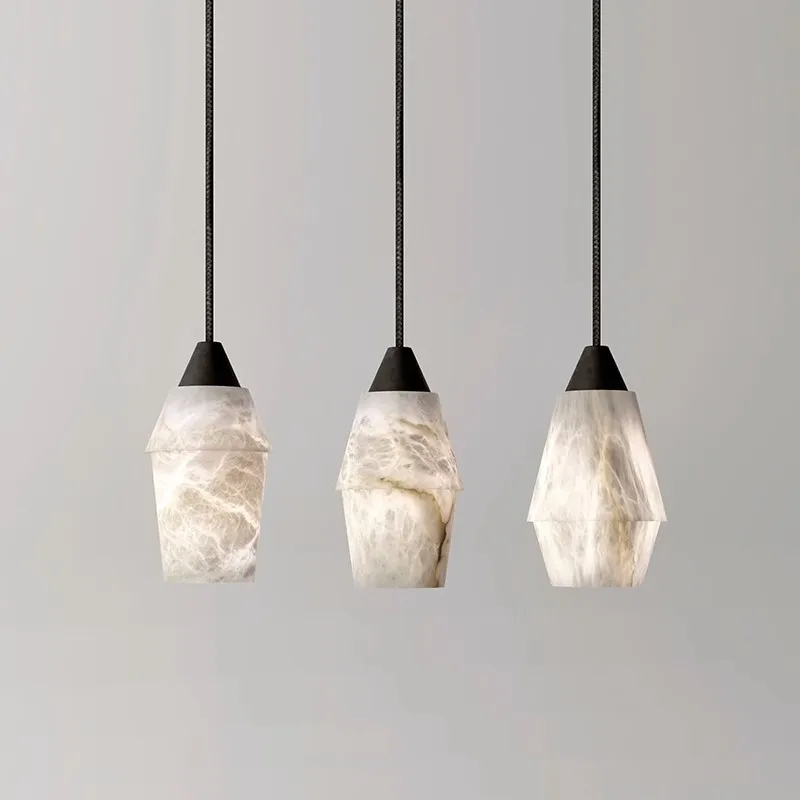 

Retro Vintage Marble Collection LED Hanging Lamps Chandelier Lighting Lustre Suspension Luminaire Lampen For Dinning Room