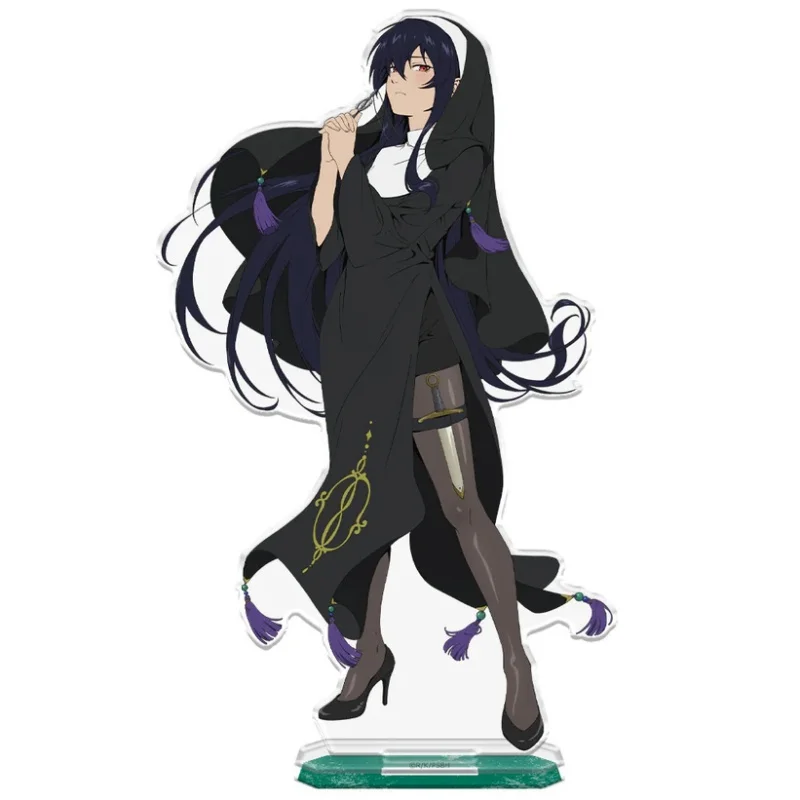 Sentenced to Be a Hero Anime Xylo Forbartz Teori Tta Dotta Luzras Acrylic Figure Stand Keychain Christmas Keychain Gifts 15cm
