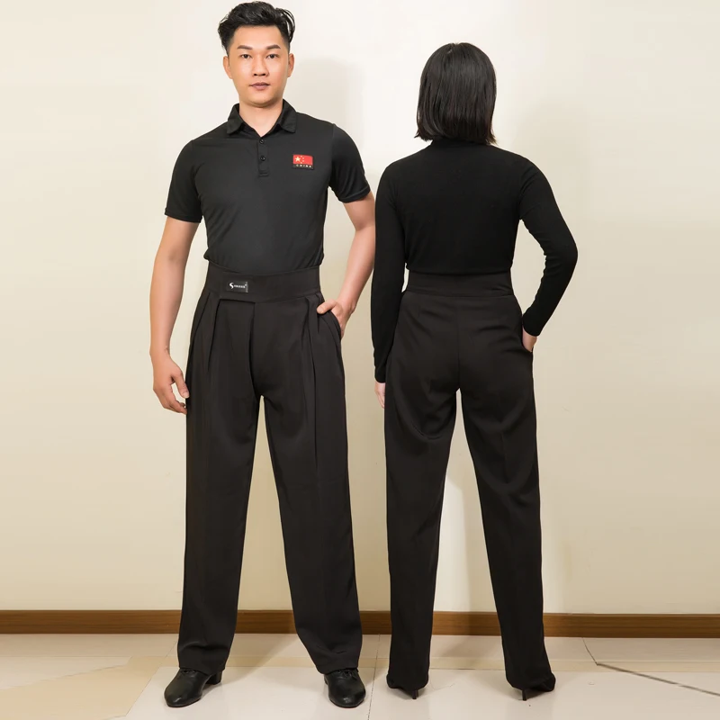 

dance pants men boys women female male latin pants ballroom pants trousers NK01