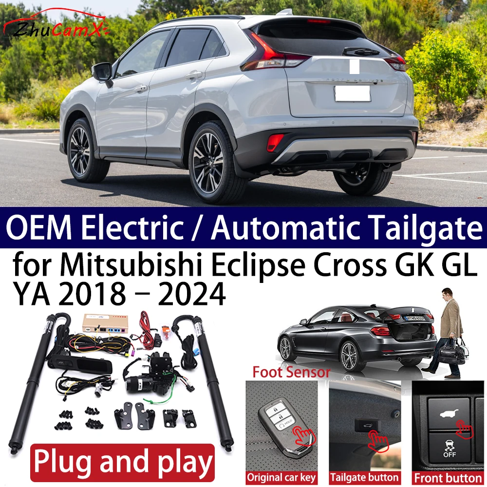 

ZhuCamX for Mitsubishi Eclipse Cross GK GL YA 2018–2024 Car OEM Power Electric Automatic One-Click Smart Liftgate Tail Gate