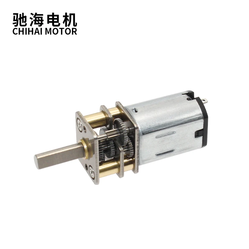 Updated DC3V 6V 12V 12mm High Speed Steel plate Gearbox With N20 Motor For Smart Lock