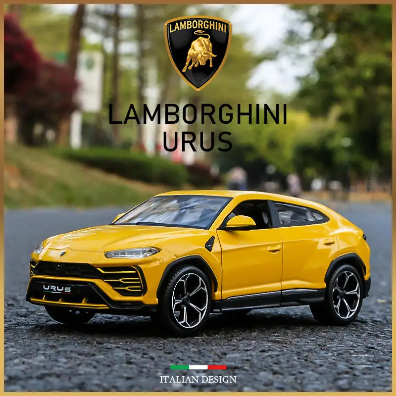 

Maisto 1:24 Lamborghini Bison URUS SUV Alloy Car Diecasts & Toy Vehicles Car Model Miniature Scale Model Car Toy For Children