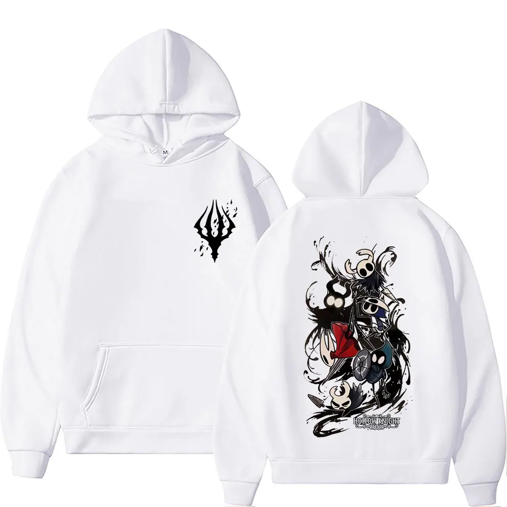 Game Hollow Knight Hoodie Male Fashion Streetwear Men Women Clothing Casual Oversized Hoodies Unisex Retro Otaku Lovers Pullover - Image 4