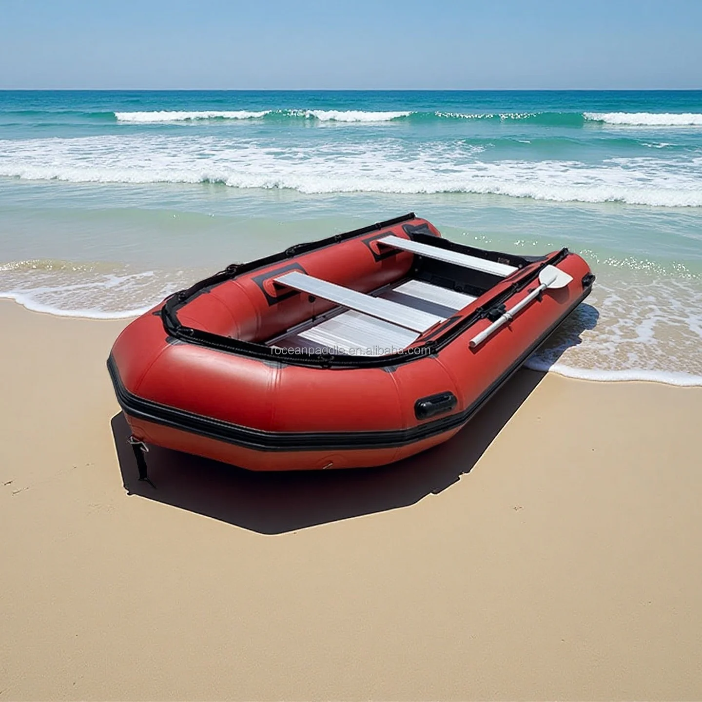 

New Design Thickened 1.2mm Pvc Multi-person Sea Fishing Air Rescue Hypalon Inflatable Boat For Sale