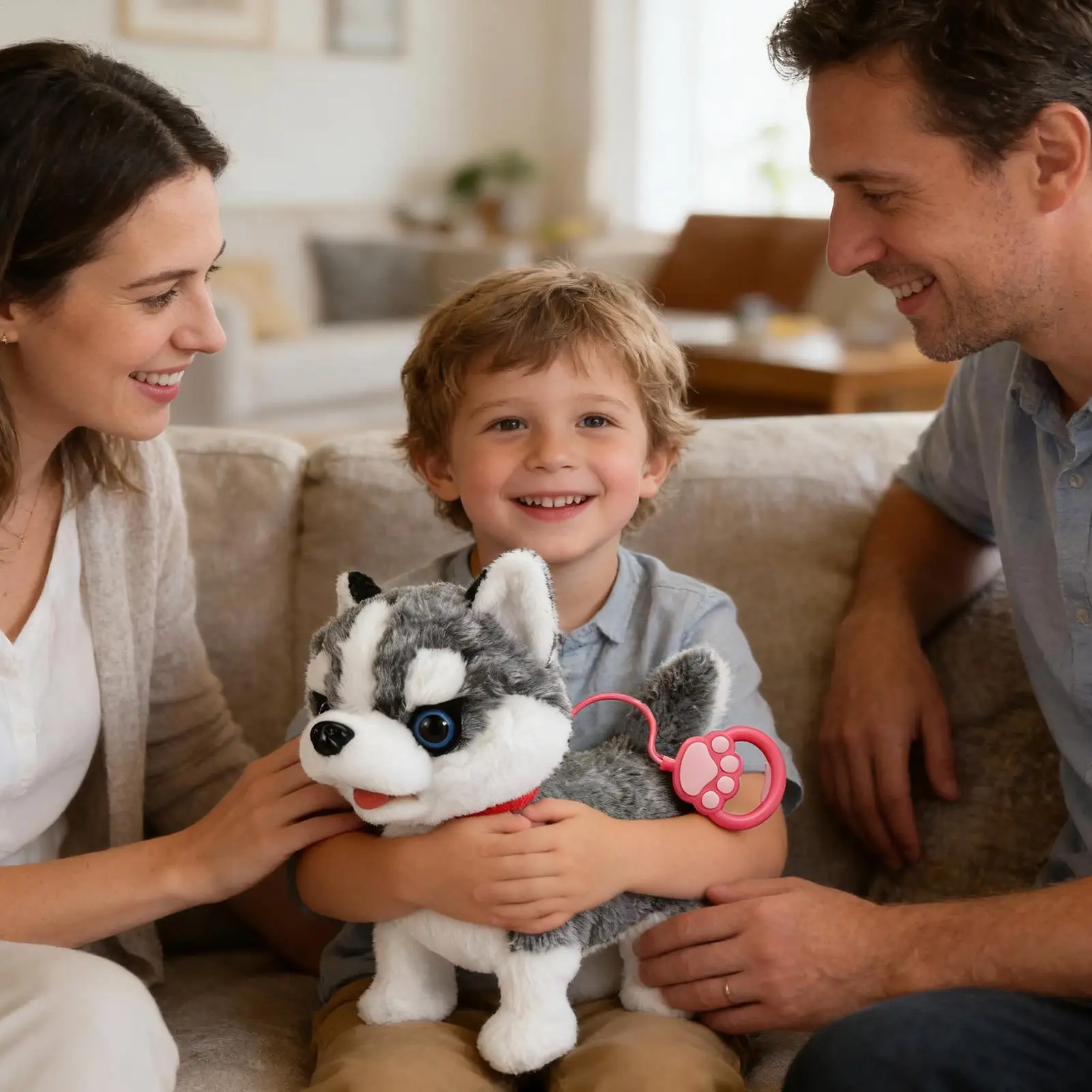 Perro Robot, perros realistas, animales de peluche, juego de simulación robótico, mascotas para jóvenes, niños, niñas, viaje en casa, aula, dormitorio