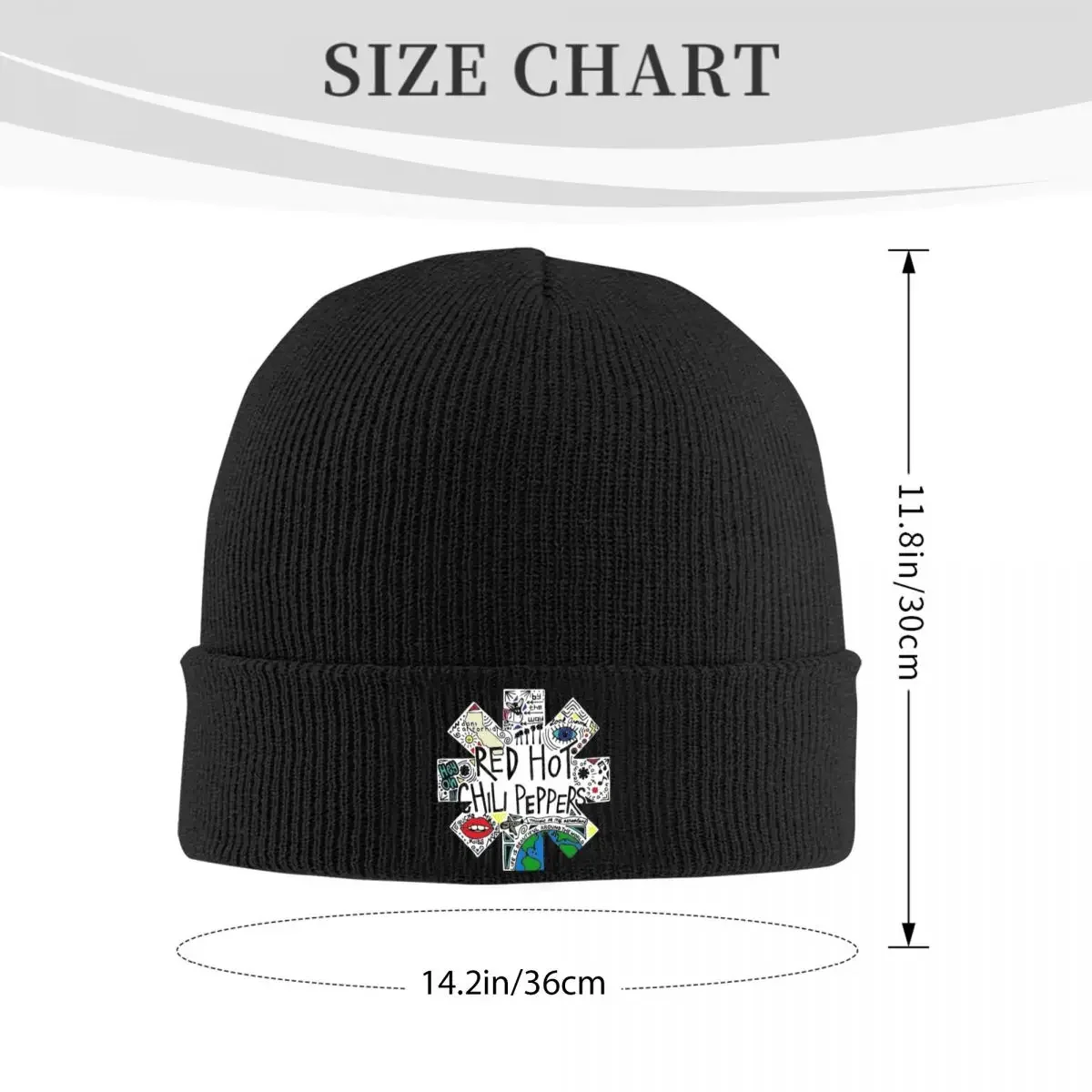 Reds Hots Chilis Peppers Beanie Hats Earth Knitted Hat Kpop Elastic Adult Unisex Caps Autumn Winter Pattern Bonnet Hats Gift