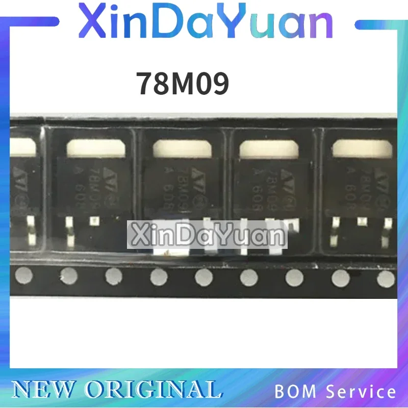 50 pcs L78M09 78M09 SOT-252  Three-terminal Voltage Regulator