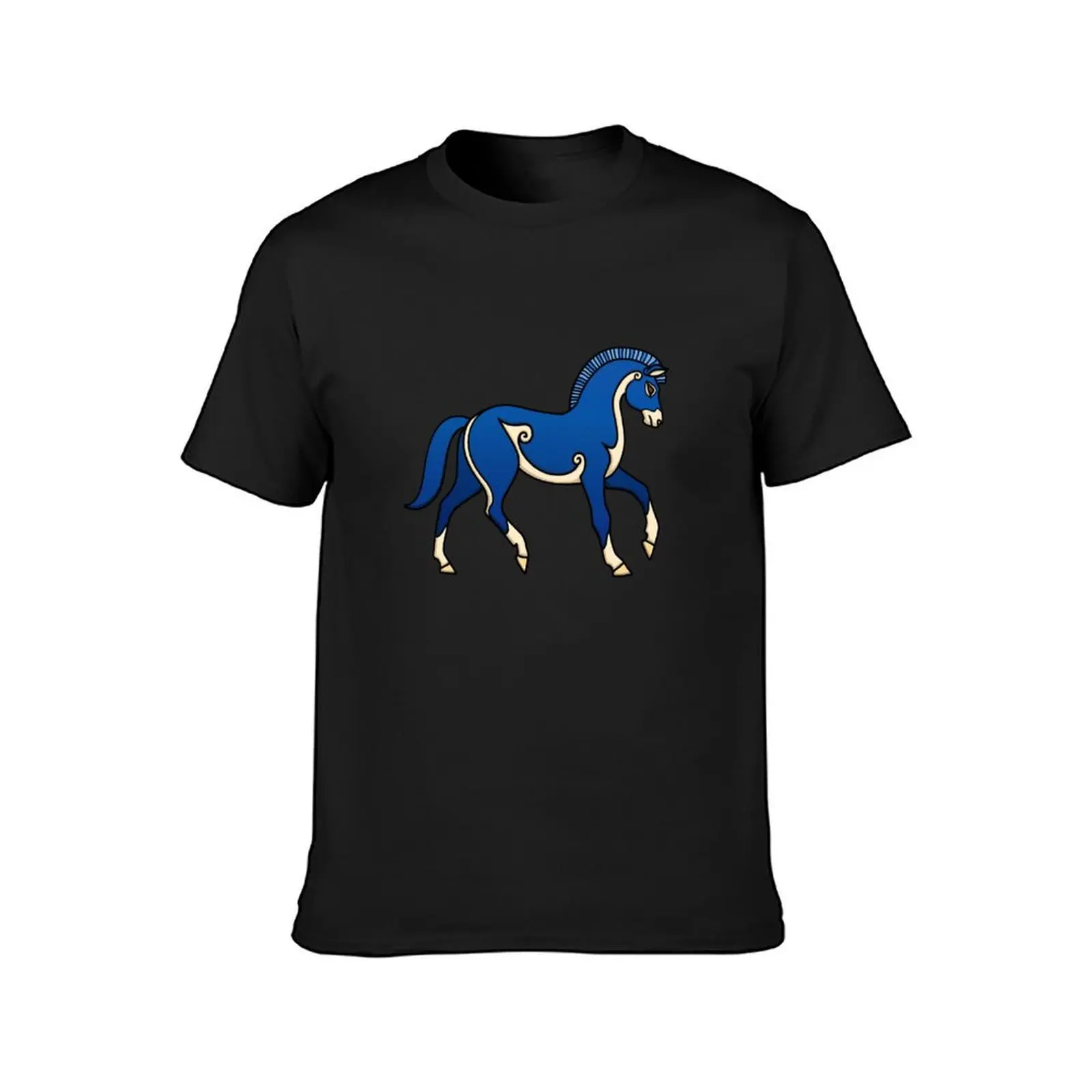 Pictish Steed T-Shirt summer clothes funnys plus sizes black t shirts for men