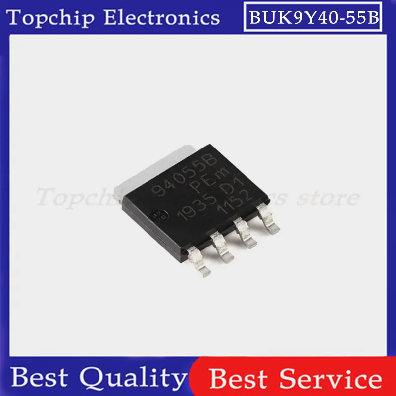 10pcs BUK9Y40-55B 94055B SOT-669 IC MOS field effect tube