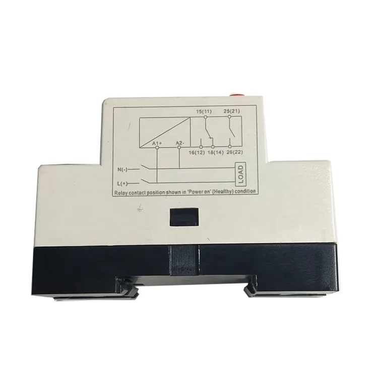 SVR1000/AD48 LCD 단상 AC & DC 24~48V 과전압 및 저전압 릴레이 전압 보호기