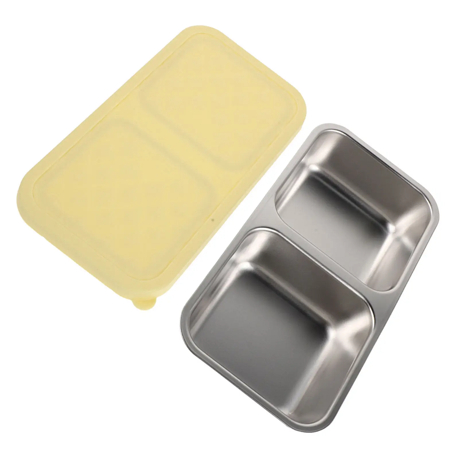 Airtight Food Storage Container Camping Reusable Stainless Steel Snack Containers Snacks for Kids