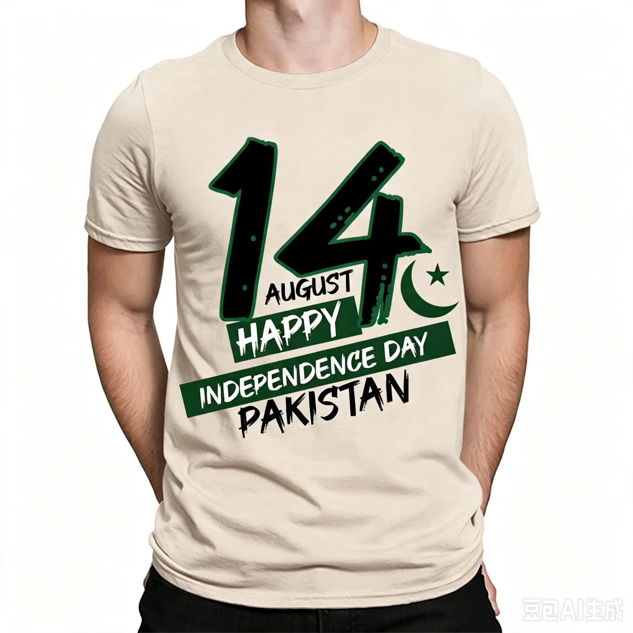 14th August Pakistan Happy Independence Day Mens Womens T-Shirts 2026 Summer New Men Women Sports Cotton T-shirt Streetwear Y2K