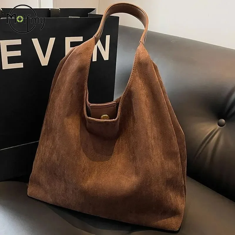Luxury Handbag  Retro Women's Handbag Designer Luxury Shopping Bag Large Capacity High End Bag Female Hobos Bags Dropshipping view 2