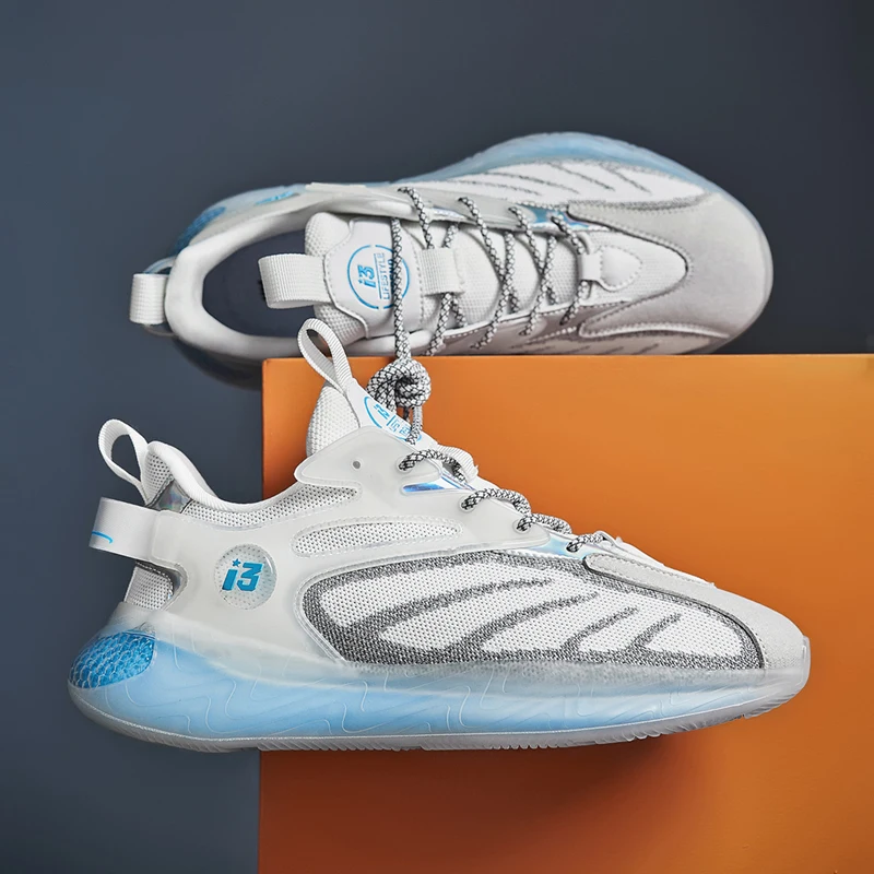 

Winter men's comfortable sports shoes with waterproof and non slip leather surface, outdoor running men's shoes, wear-resistant