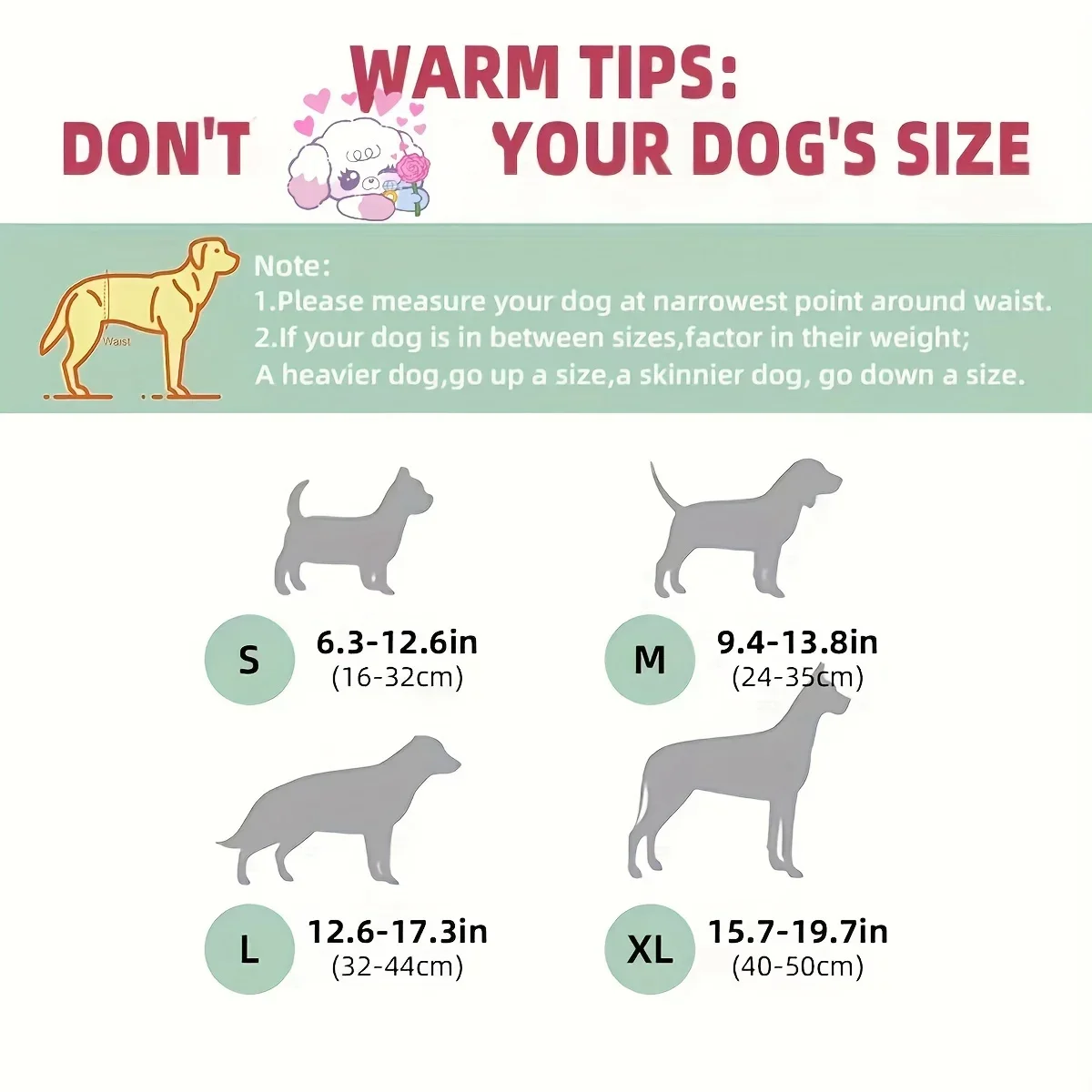 3pcs Male Belly Bands For Dogs, High Absorbing Dog Wraps Washable Reusable Male Dog Diapers