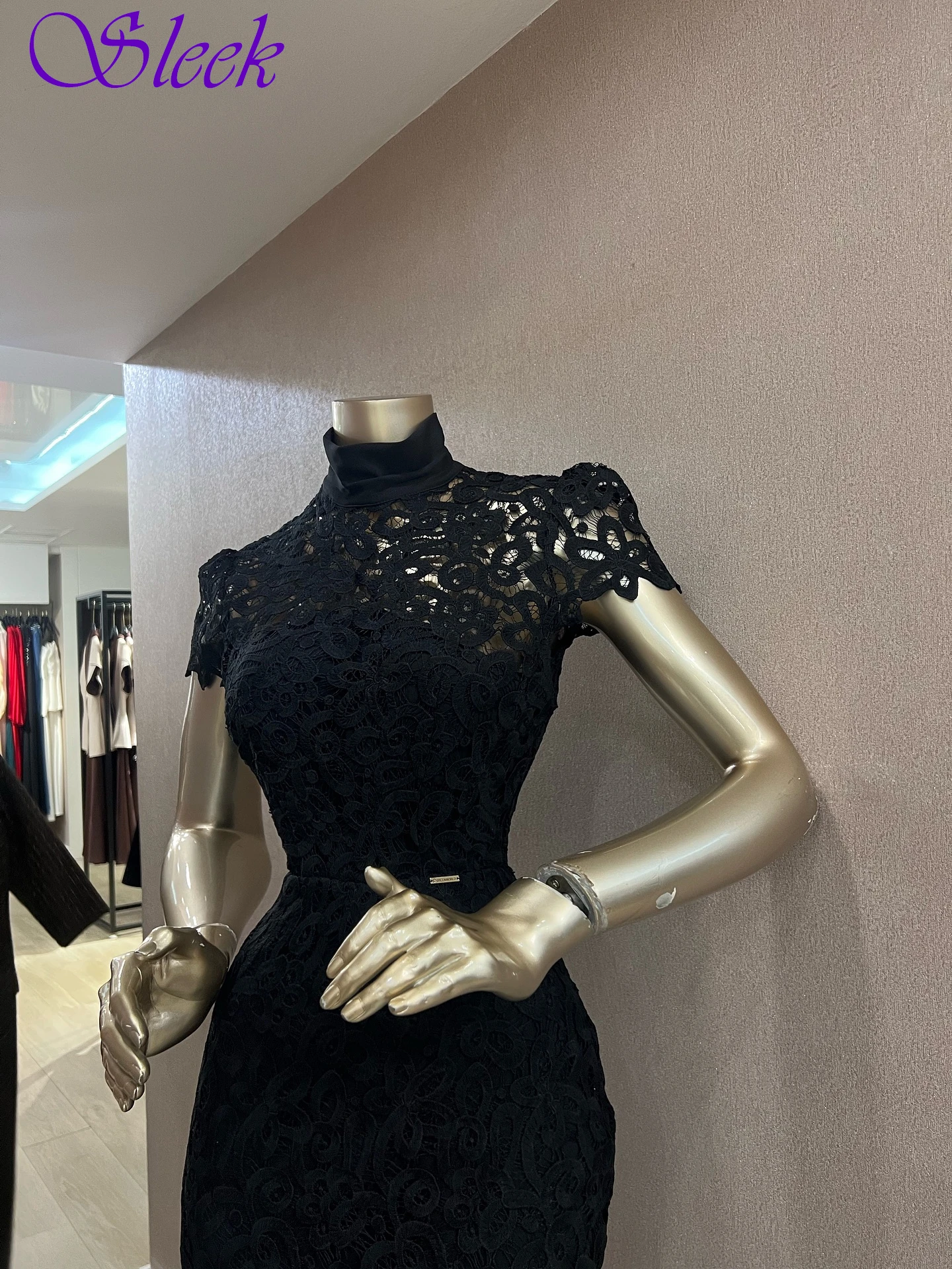 تخصيص حورية البحر ذوي الياقات العالية فستان سهرة رسمي أنيق حديث عالي الجودة فساتين المشاهير موضة فستان حفلة موسيقية دقيق