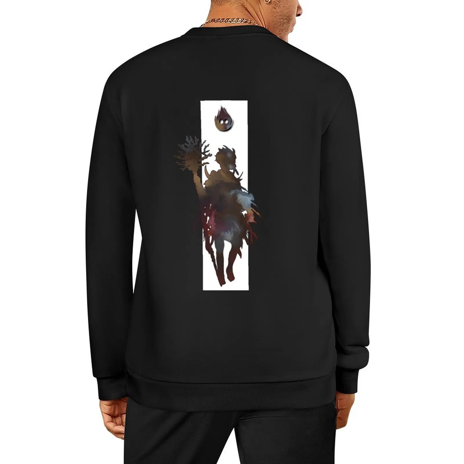 

Frosthaven (Gloomhaven) Deathwalker Class Pullover tracksuit winter clothes japanese style hooded sweatshirt for men