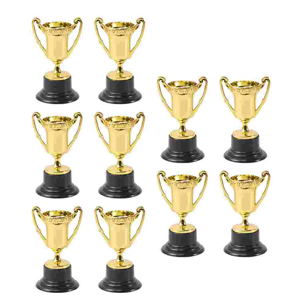 

10 Pcs Children's Trophy Medal Mini Reward Small Prize Cup Prop Winner Competition Kid Model