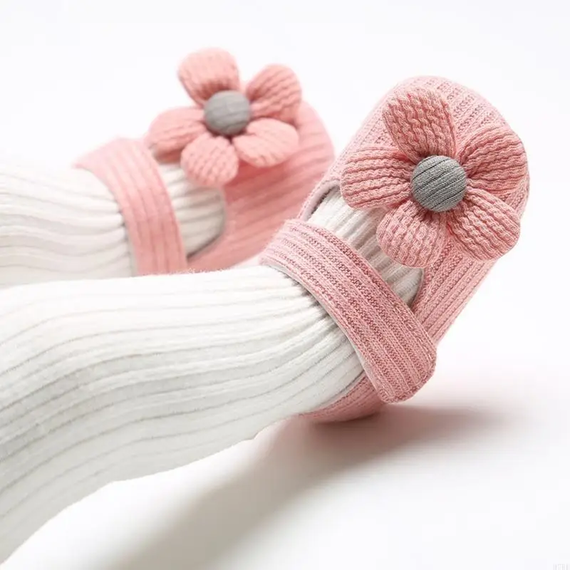 97BE أحذية للأطفال الرضع من الأولاد والبنات بلون واحد، أحذية للأطفال الصغار، أحذية الأميرة، الخطوة الأولى، حذاء المشي، هدية