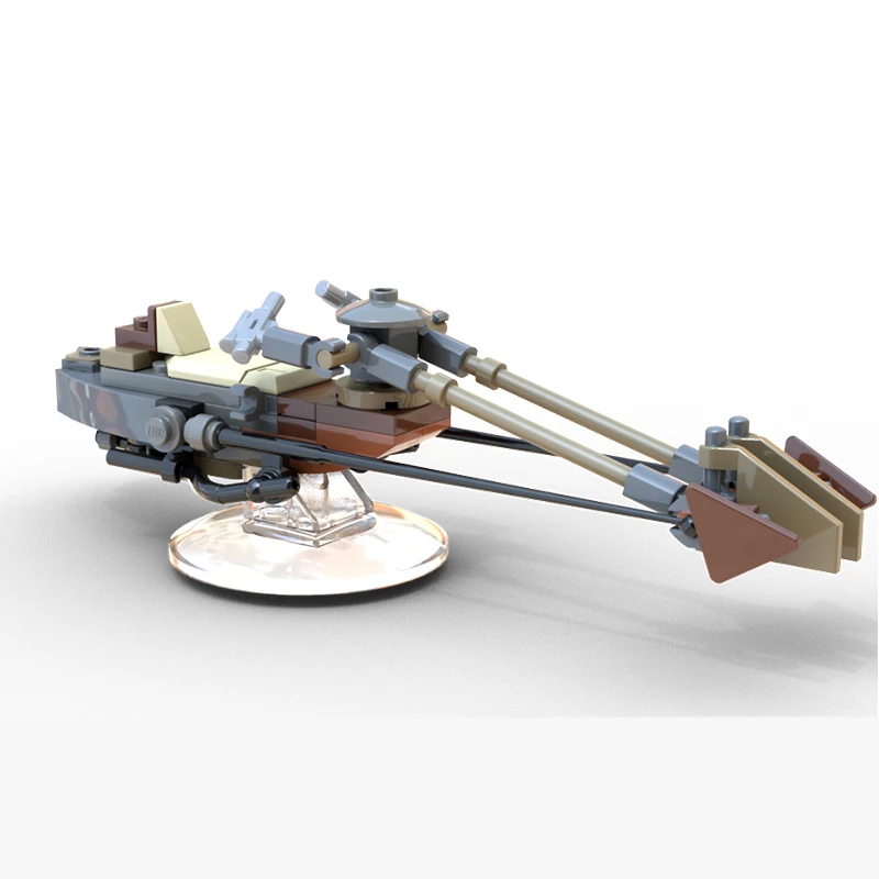 

NEW 71PCS MOC Mandalor -Speeder Bike Educational Building Blocks Toys Children's Holiday Birthday Gift Ornaments