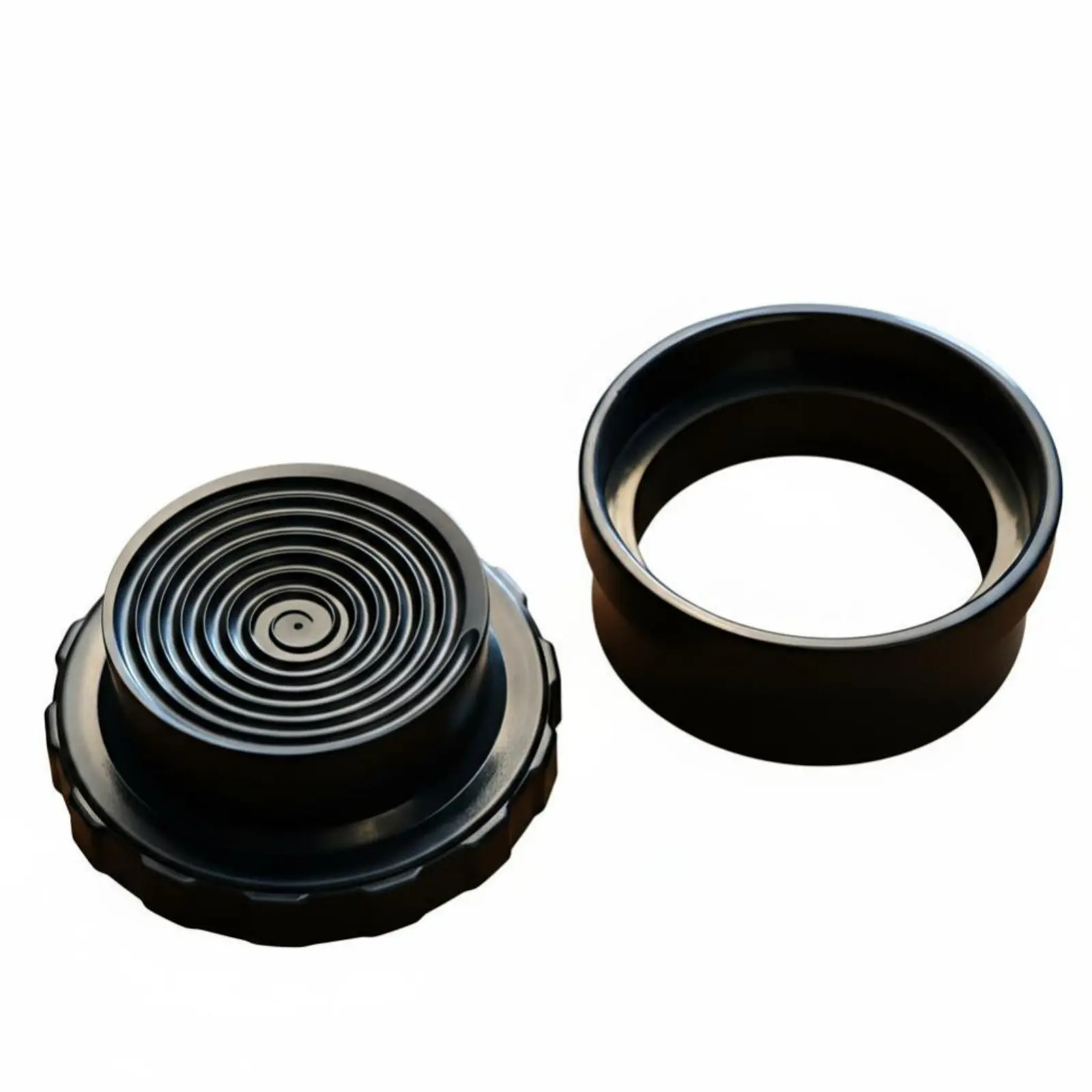 Semi-Automatic Stovetop Pot Powder Distributor, Terraced Dosing Ring, Coffee Tamper, Anti-Spill, Uniform Extraction