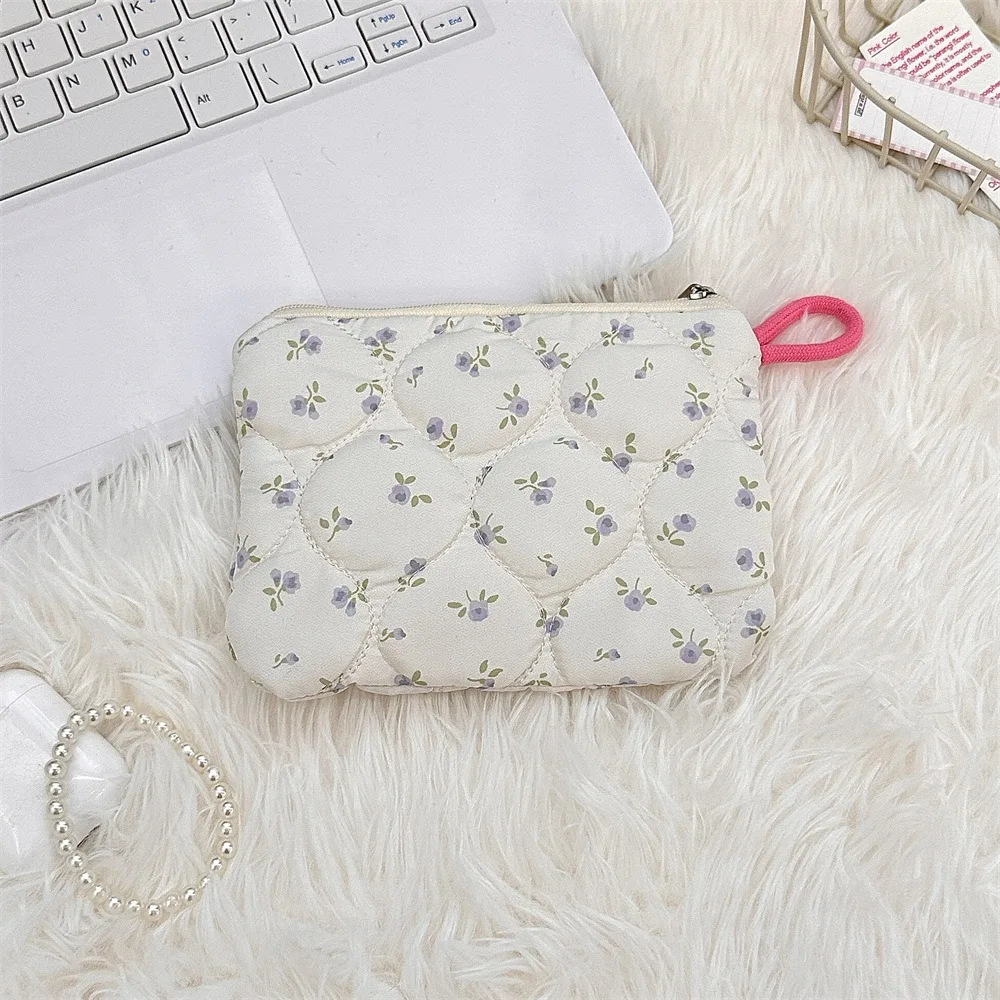 Nuevo Bolsa de cosméticos de dibujos animados, Mini bolsos de maquillaje ligeros multifuncionales, monedero para mujer