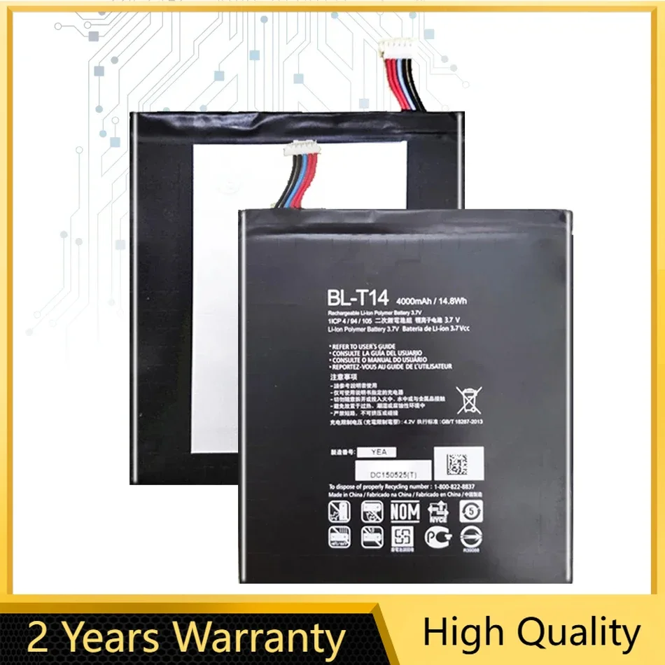 

BL-T14 Replacement Battery for LG Pad 8.0, V480, V495, V496, V490, Rechargeable Batteries, 4000mAh