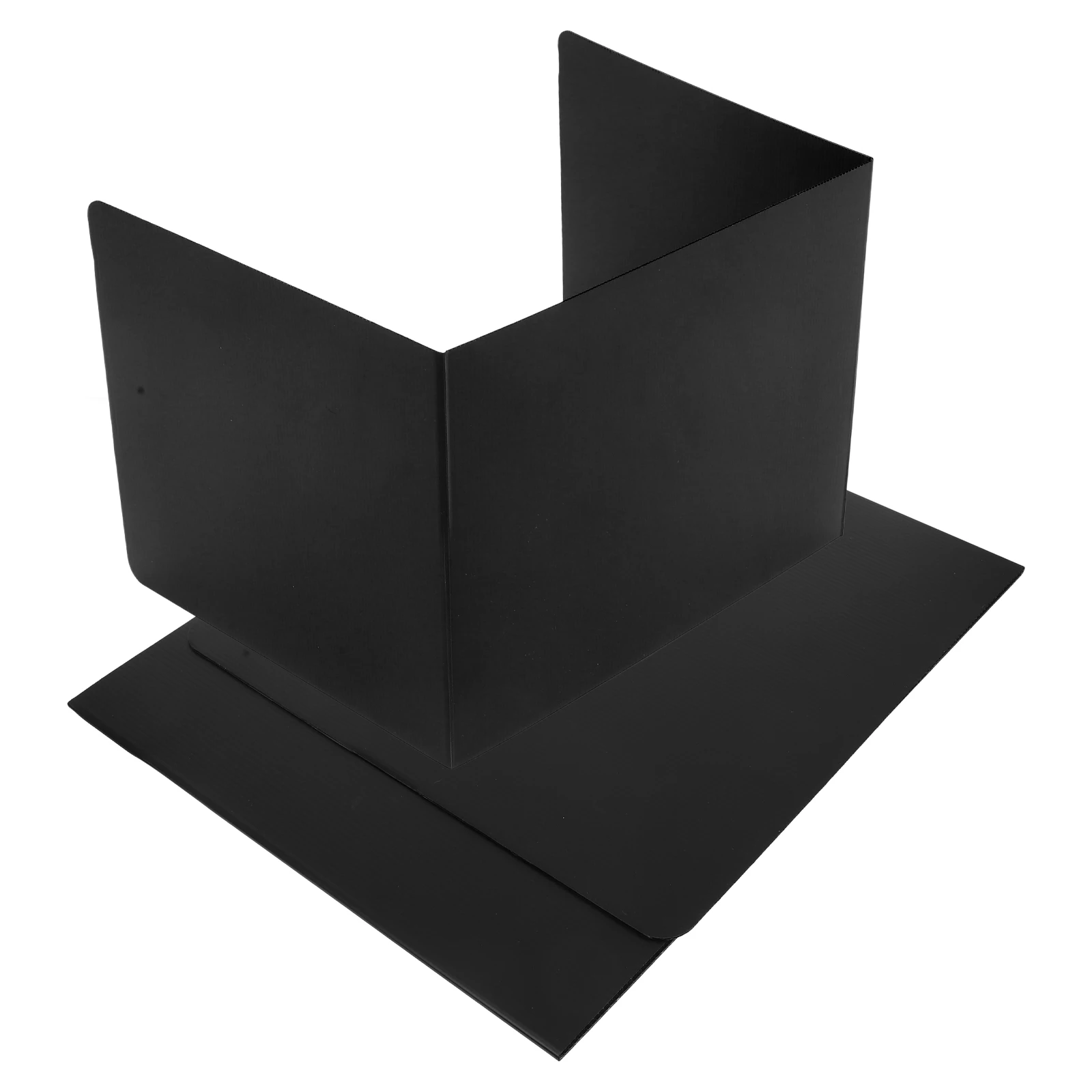 2pcs Privacy Divider For Students Plastic Desk Dividers Study Classroom Shield Foldable Sneeze Guard Testing Booth Desktop