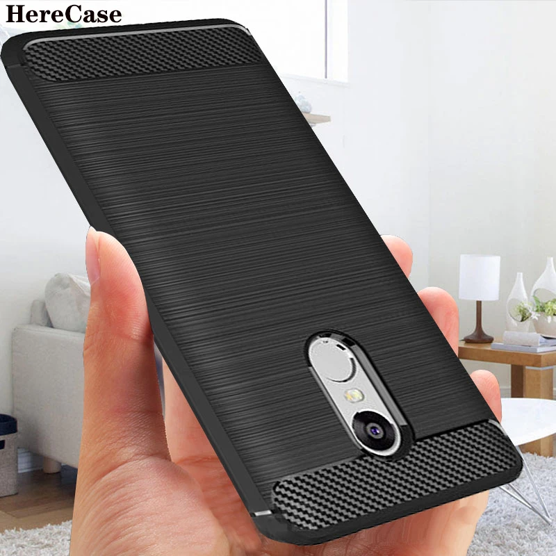 Luxury  Carbon Fiber case for Xiaomi Redmi Note 9 9S 8 8t 7 6 5 4 Anti-drop TPU Soft Cover Case For Redmi Note 4 Pro Back Cover