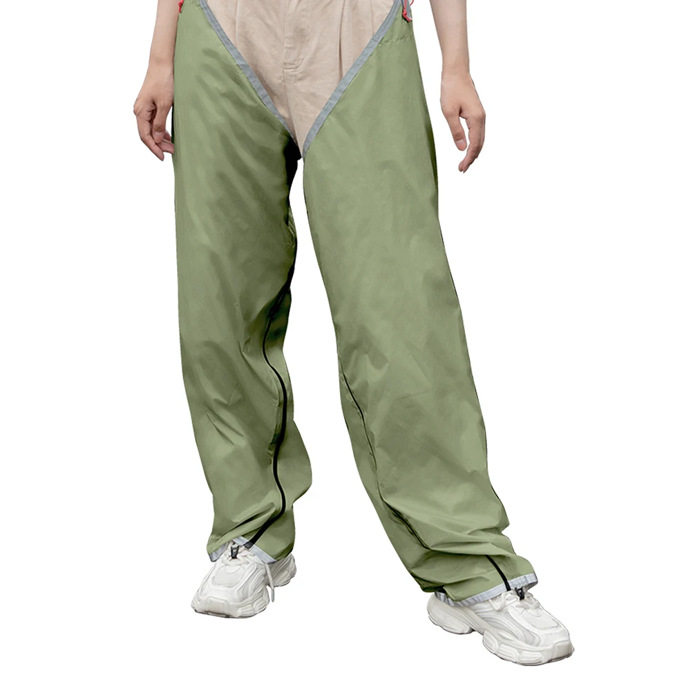 

109g 20D Nylon Waterproof Hiking Pants Men Women - Quick Dry Detachable Rain Pants Camping Trekking Adjustable Legs Trousers