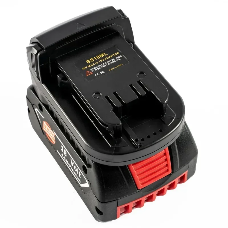 Battery Converter for Milwaukee 18V Tool BS18ML Battery Adapter Simple Structure Multifunctional Universal Cordless Power Tool