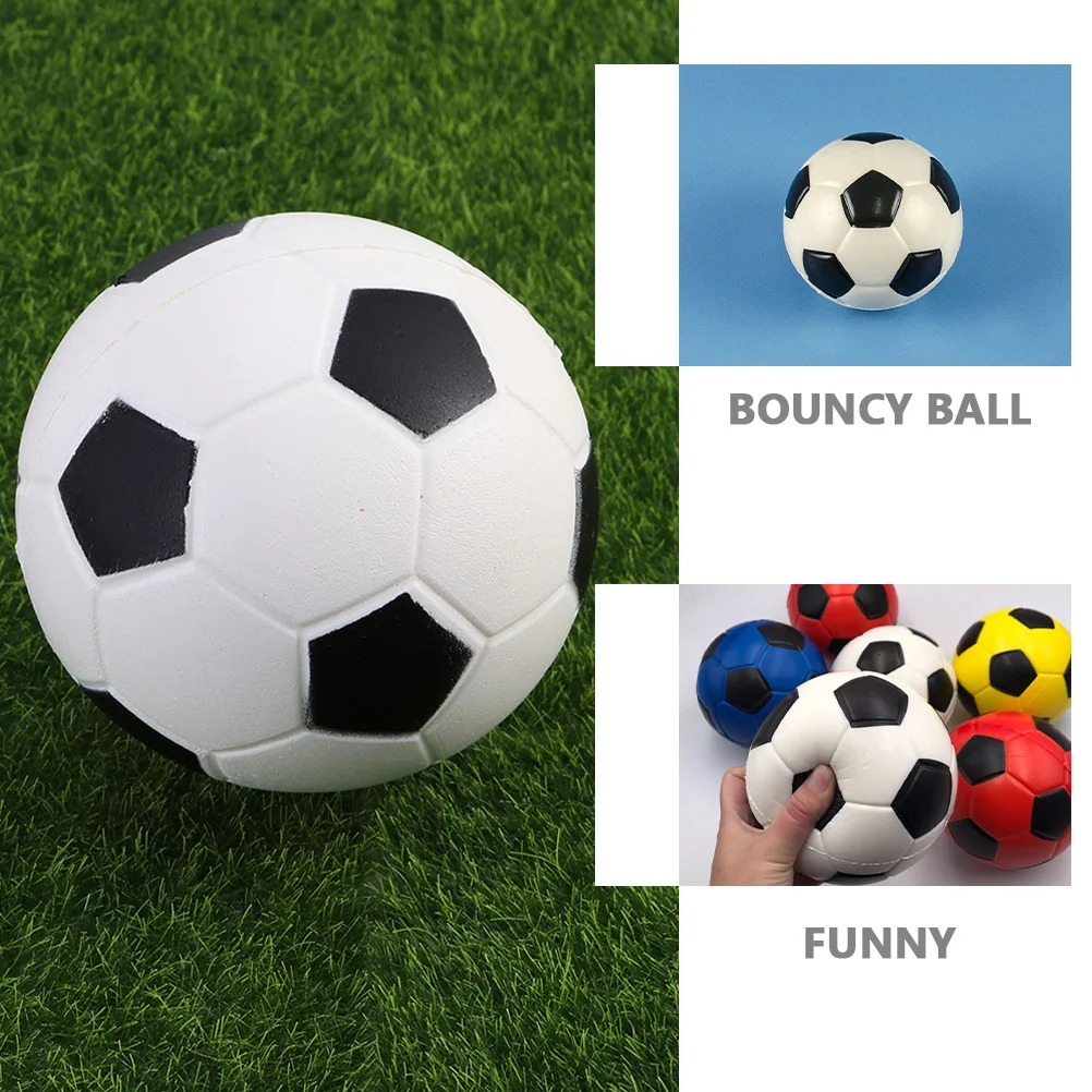 Silent Football Toy Kids Soccer Patting for Children Mute Sponge Balls Sports Children's Surprise Elasticity Bouncing Pu Bouncy