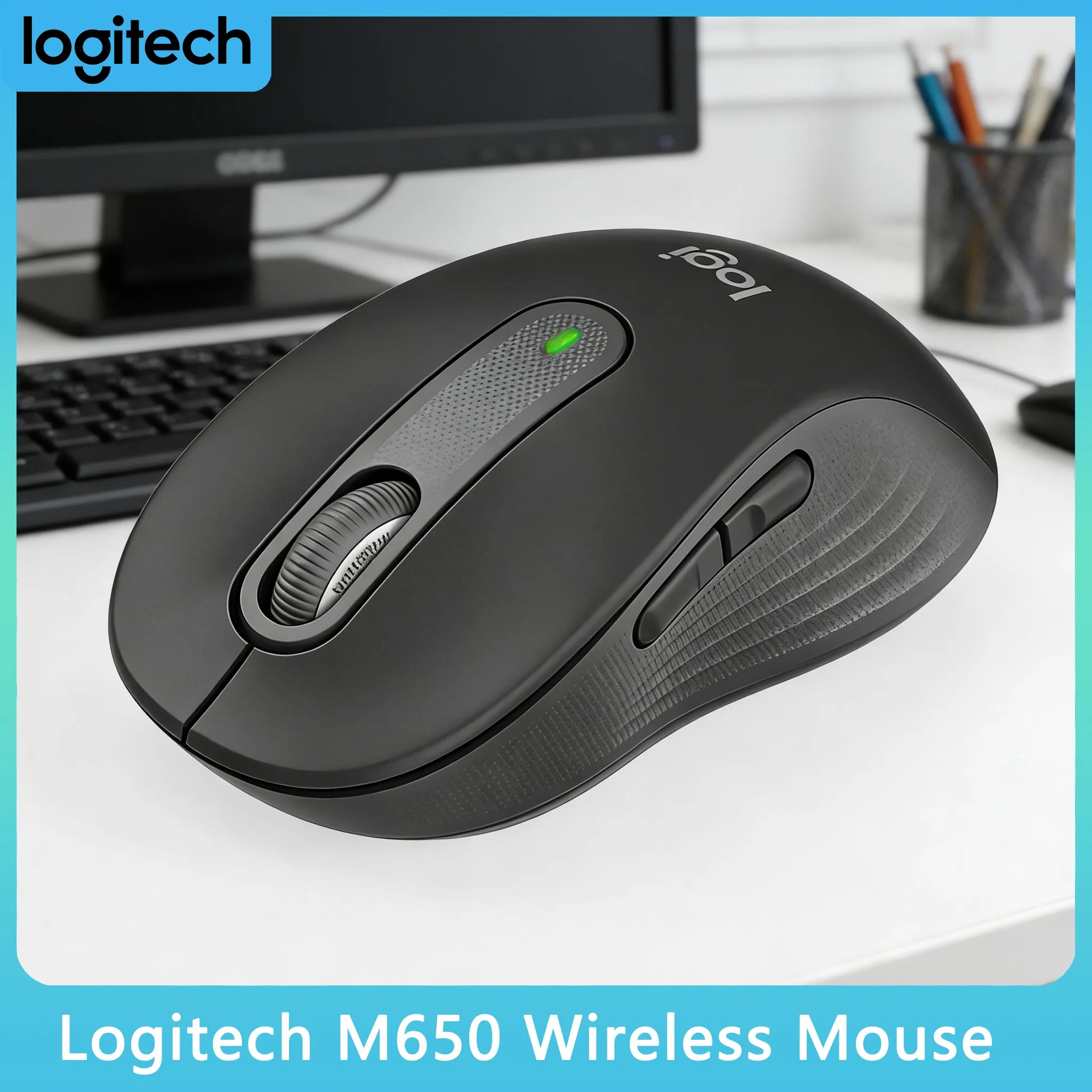 

Logitech M650/M650L - Recycled Plastic, High Quality Build