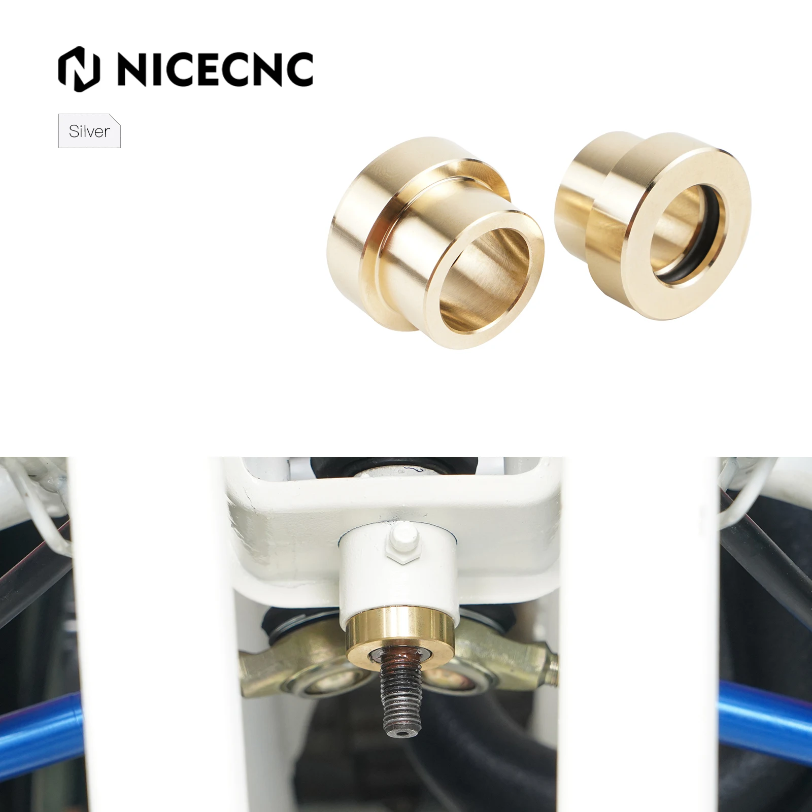 

NICECNC ATV Steering Stem Shaft Bushing For Yamaha Blaster 200 YFS200 Raptor 250 GRIZZLY 125 BADGER 80 BIG BEAR 250 MOTO-4 CHAMP
