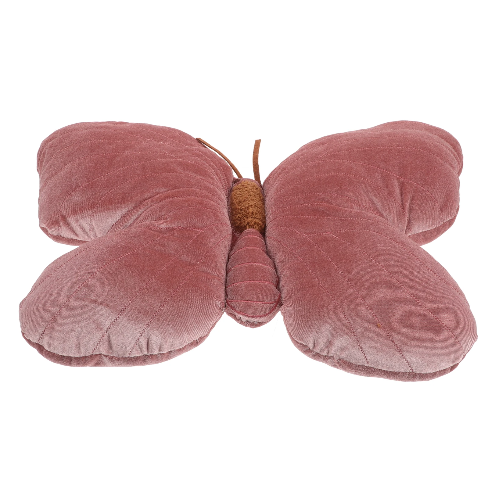 

Butterfly Pillow 30cm Pink Soft Decorative Hug Pillow Bedroom Filling Stuffed Animals Throw Pillows