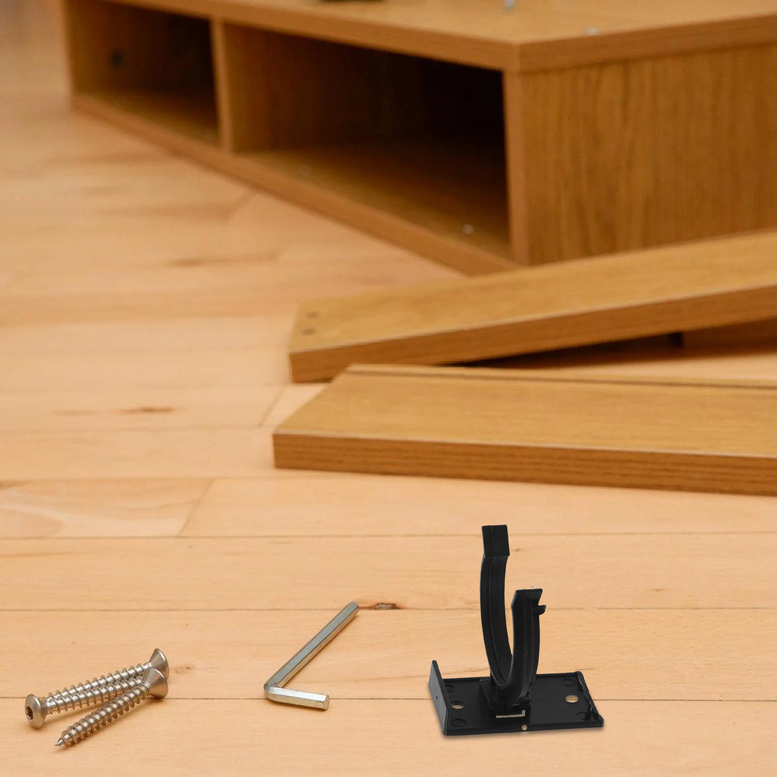 

12Sets Cabinet Toe Kick Clips Durable Plastic Kitchen Kickboard Extension Clips Quick Installation Home Office Use