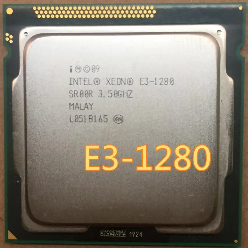 Go! Intel Xeon E3-1280 e3-1280 8M Cache 3.60 GHz SR00R LGA1155 E3 1280 CPU Processor can work