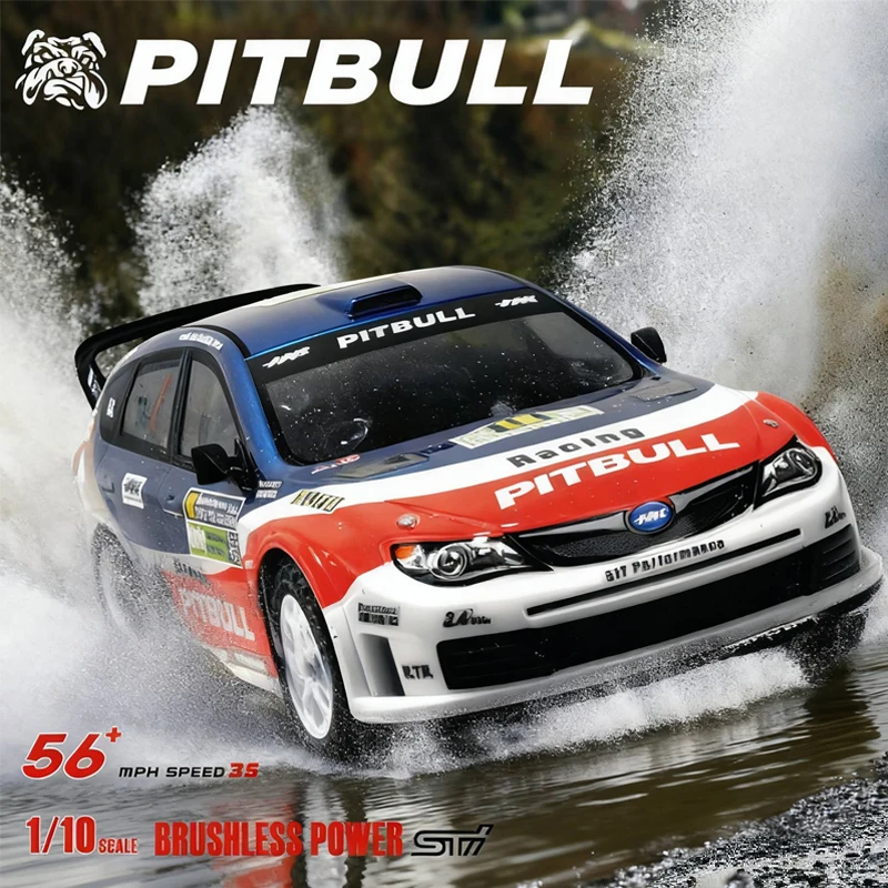 HNR 1/10 scale H9804-SR PITBULL Brushless Power Pulling Car Remote Control Four-wheel Drive Off-road Vehicle RC Toy RS Version