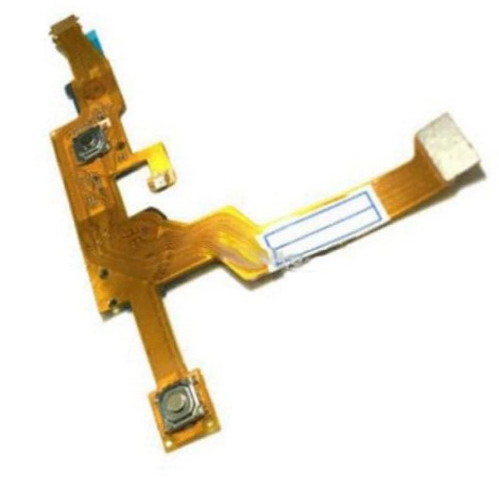 Oryginalny dla Gopro Hero 6/7 czarny mikrofon z płaską migawką Flex Cable