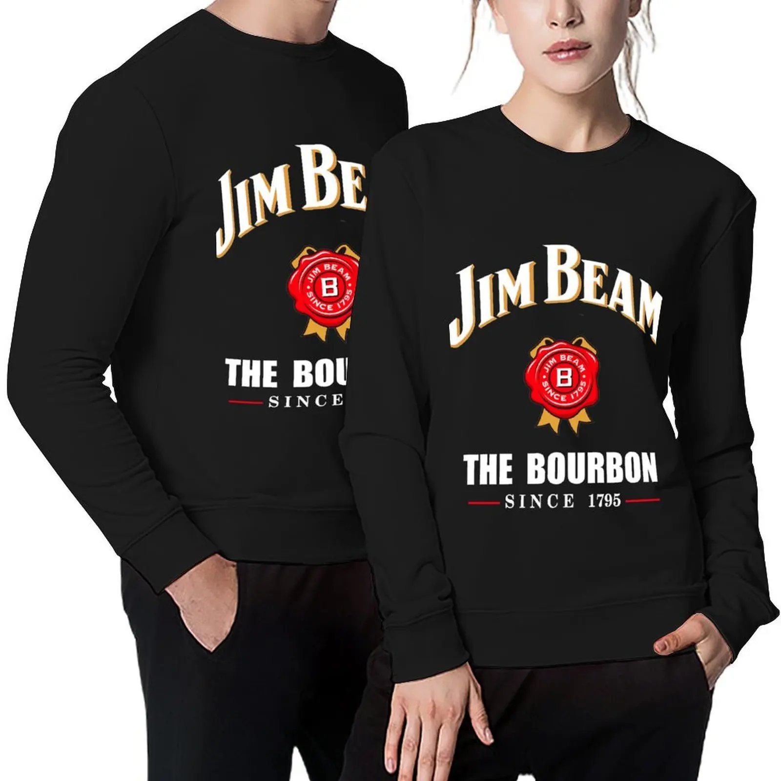 

Jim Beam Pullover korean style clothes mens clothes japanese style men's clothing men's sweatshirt