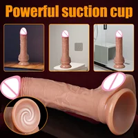 Realistic Dildo Telescopic Vibrator Artificial Penis Female Masturbation G-spot Vaginal Massager Big Dick Sex Toys For Women 18+ - Image 4