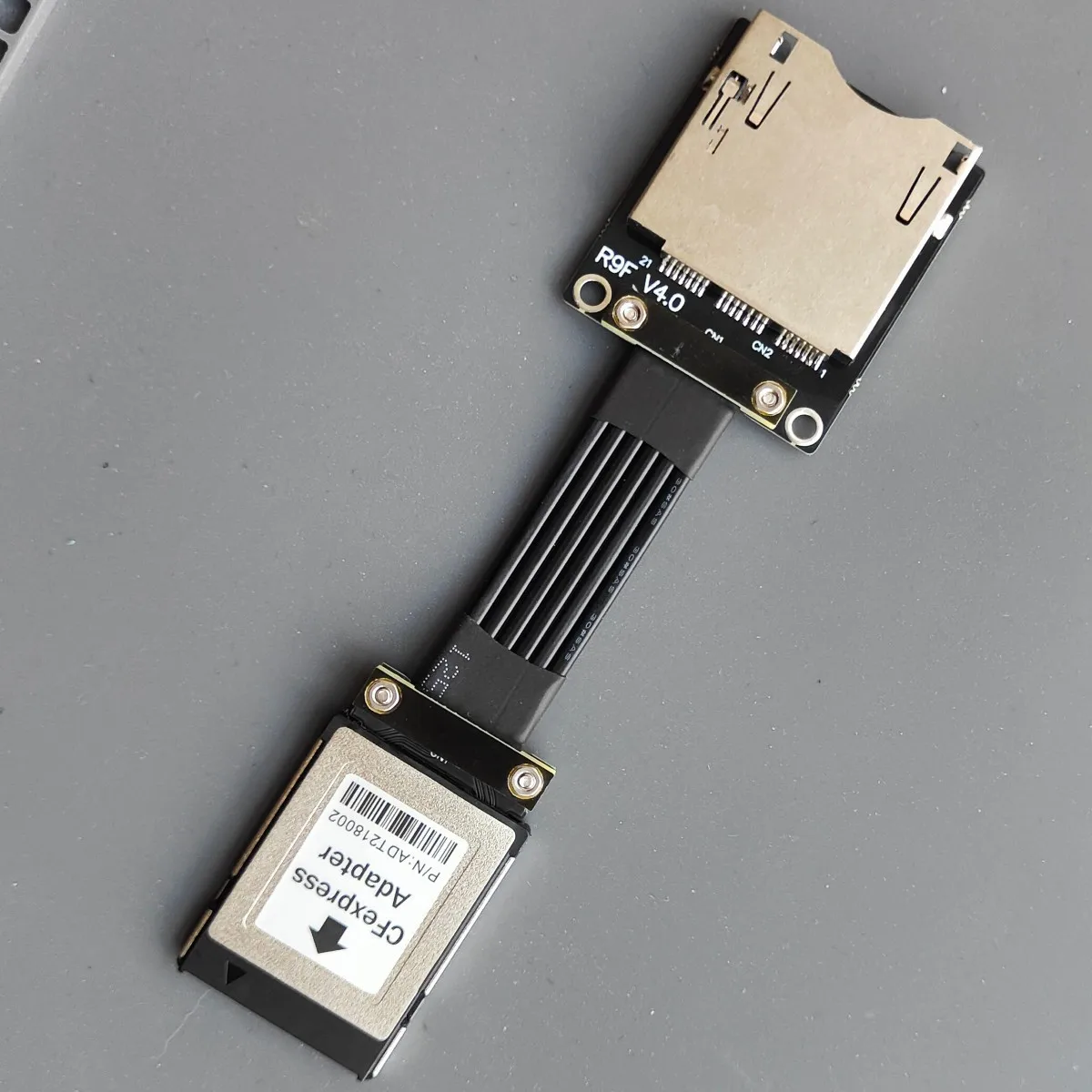 CFexpress SSD Extension Cable Adapter Type-B Memory Card PCIe 4.0x2 Gen4x2 Full Speed Stable up to 32Gb/s Max for SSD CFexpress