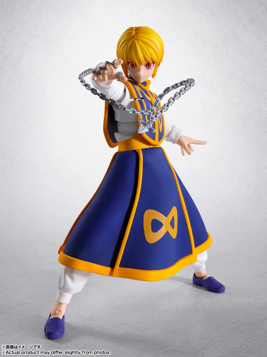 الأصلي بانداي S.H.Figuarts أنيمي هنتر x هنتر كورابيكا لوريو ألعاب شخصيات الحركة البلاستيكية نموذج جمع تمثال دمية #3