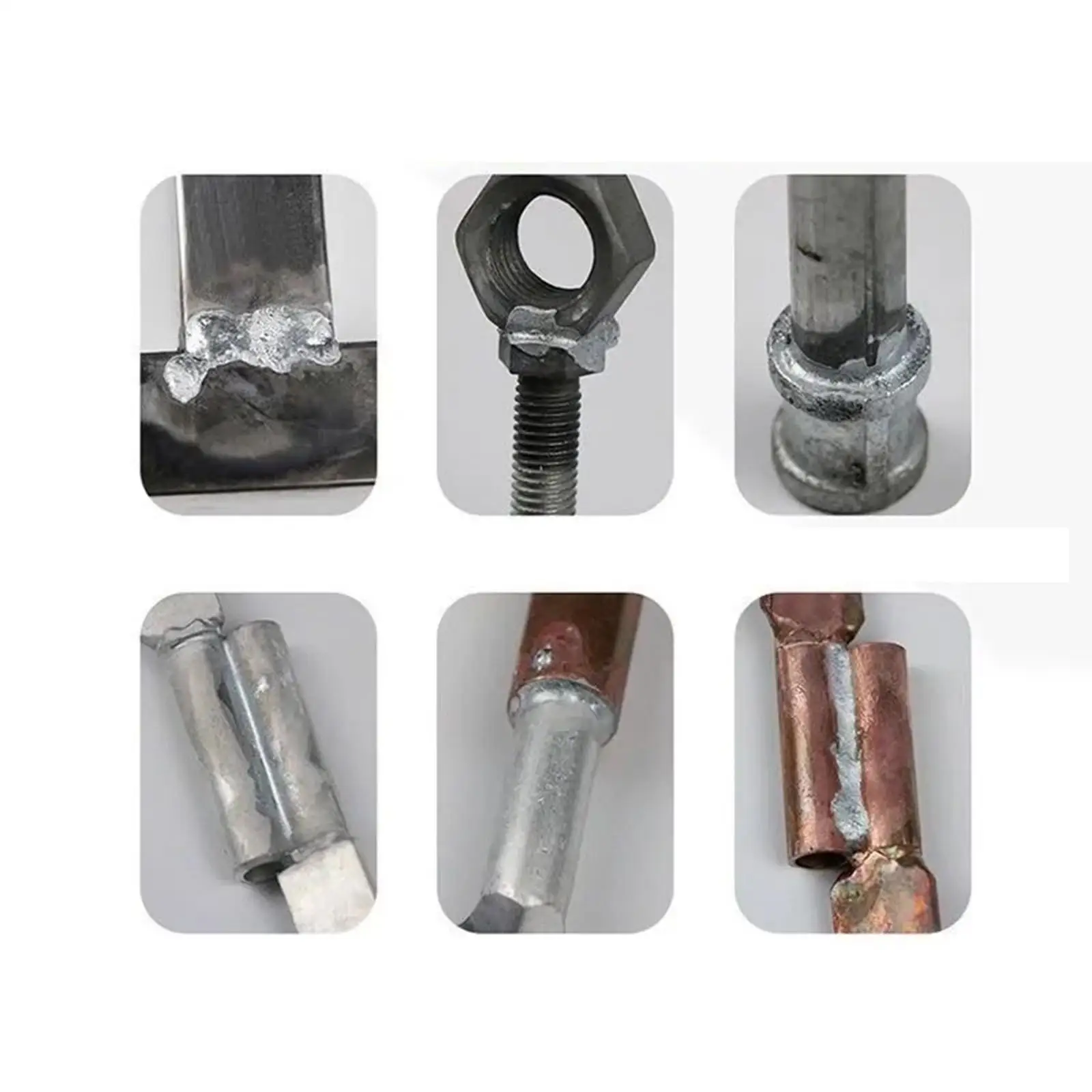 Tin Powder Solder Rods Durable Low Temperature Welding Strip Welding Accessories for Electrical and Micro Electronic Welding