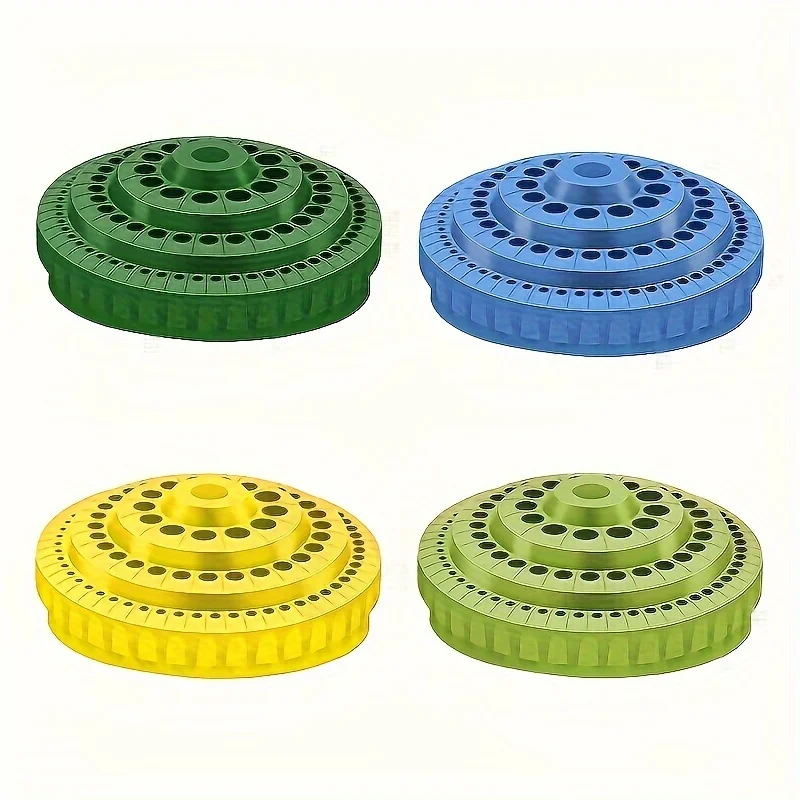 Rotatable Parts Box, Storage Accessories Tool Rack Box 1pc Hardened Drill Bit Storage Box, Tap Milling Cutter Grinding Head,